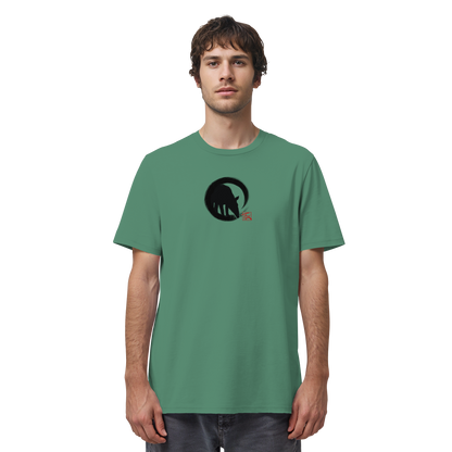 Zen Tapir im japanischen Enso Kreis - Organic Shirt