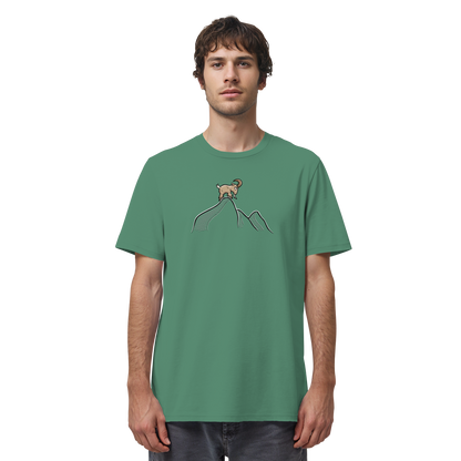 Ziegenbock in den Bergen - Organic Shirt