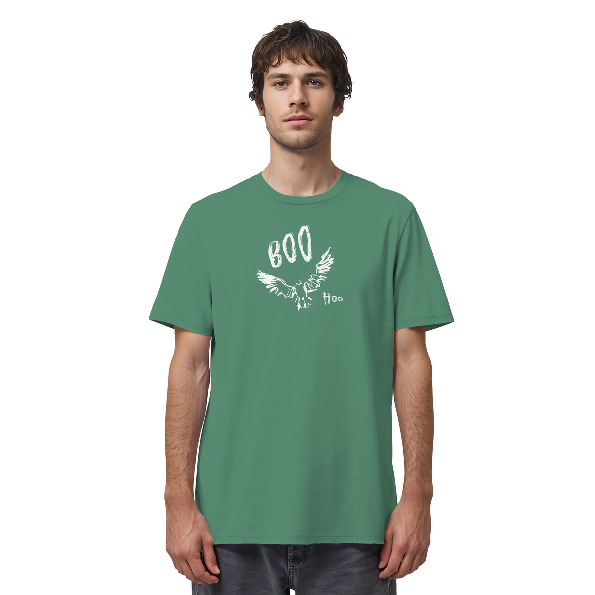 Boo Hoo! Fliegende Eule  - Organic Shirt