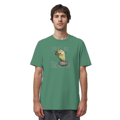 Einfach mal Durchbeissen Biber - Organic Shirt