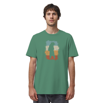 Retro Bären-Silhouette - Organic Shirt