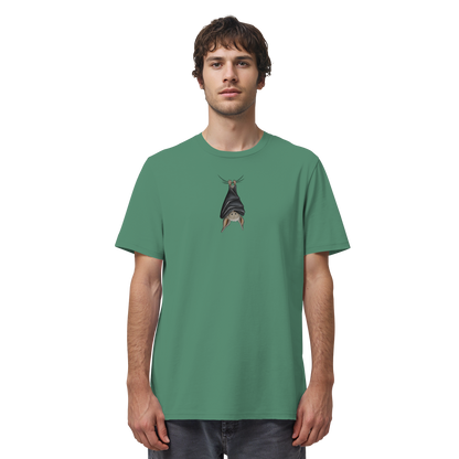 Lustig chillende Fledermaus - Organic Shirt