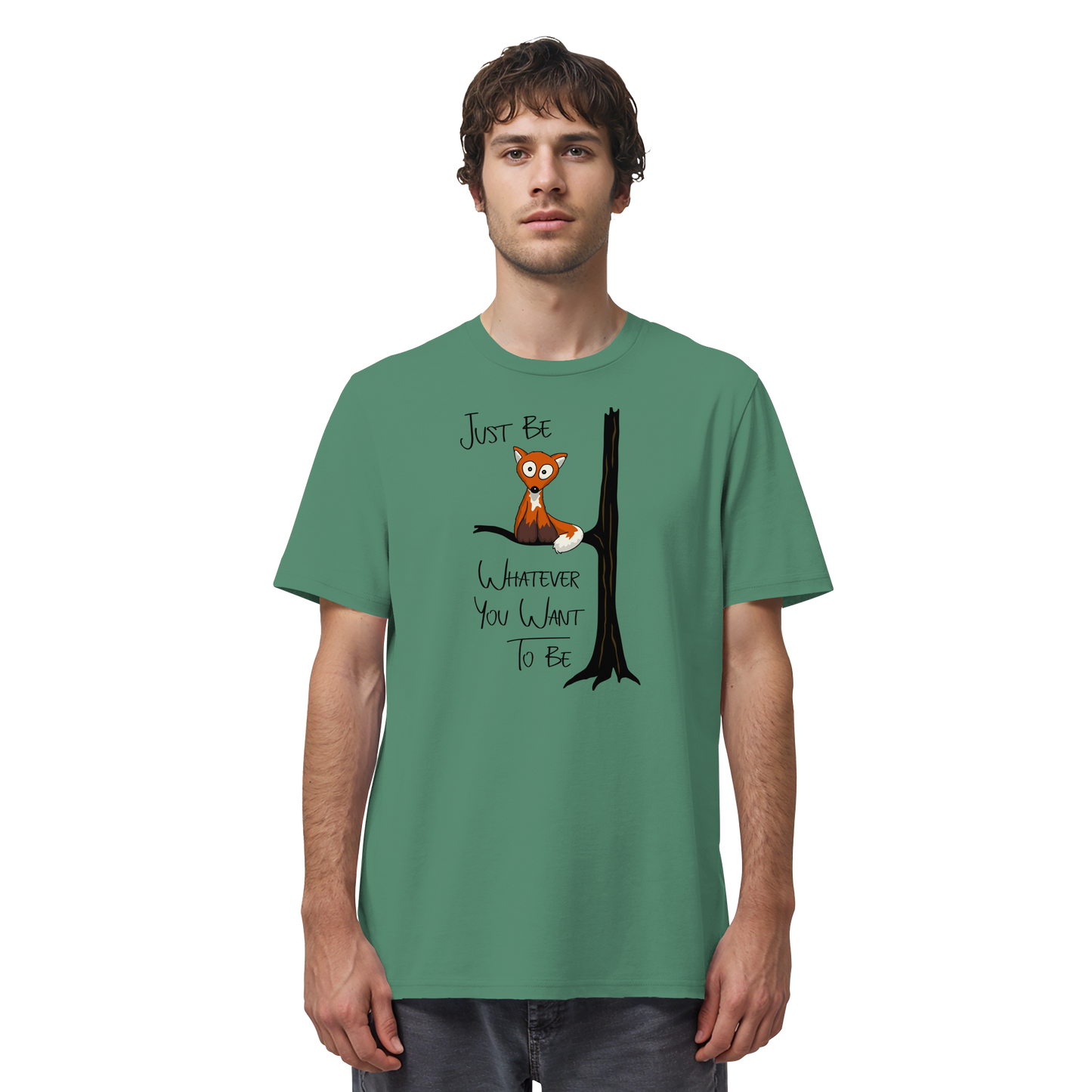 Just Be Whatever | Fuchs wie Eule - Organic Shirt