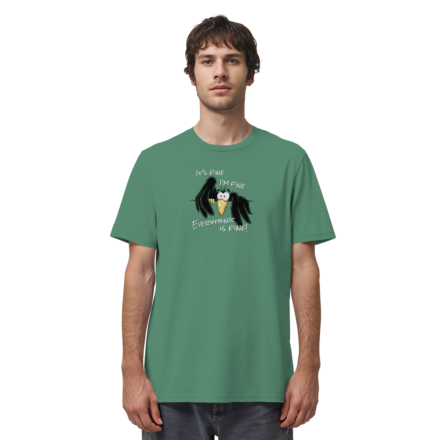 I’m Fine Rabe | Alles Gut Krähe - Organic Shirt