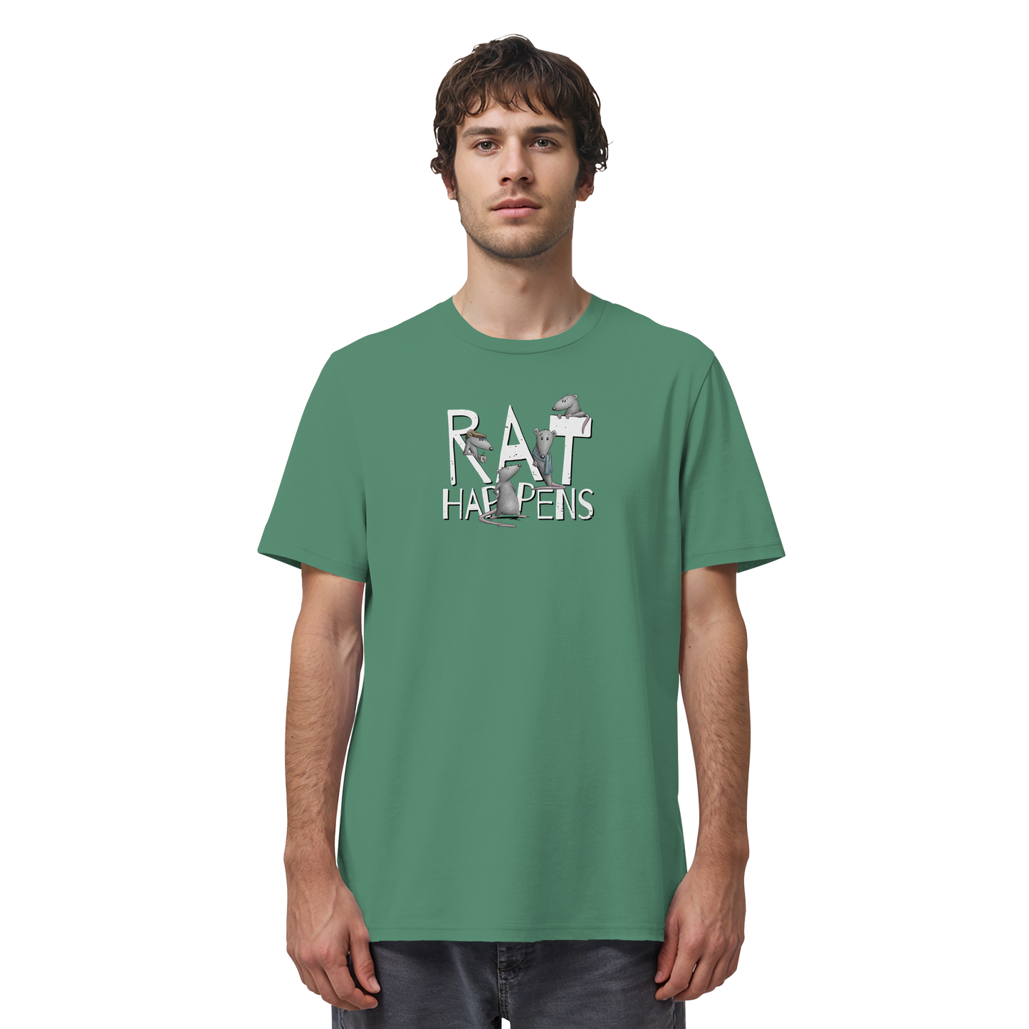 Rat Happens Ratten - Organic Shirt