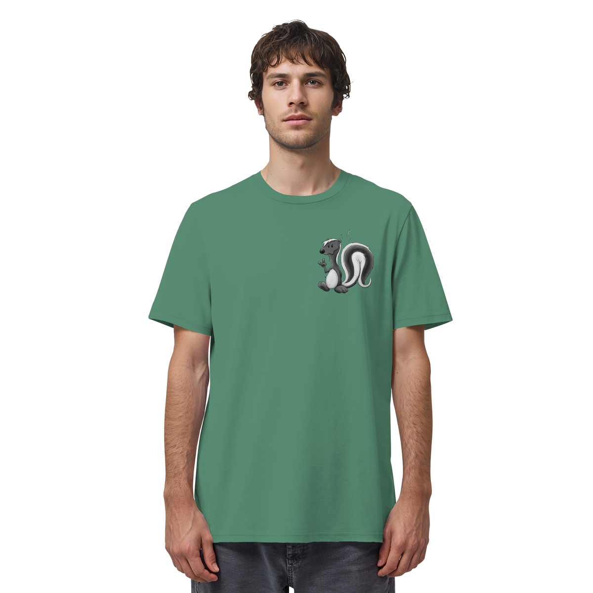 Lustig stinkiges Stinktier - Organic Shirt