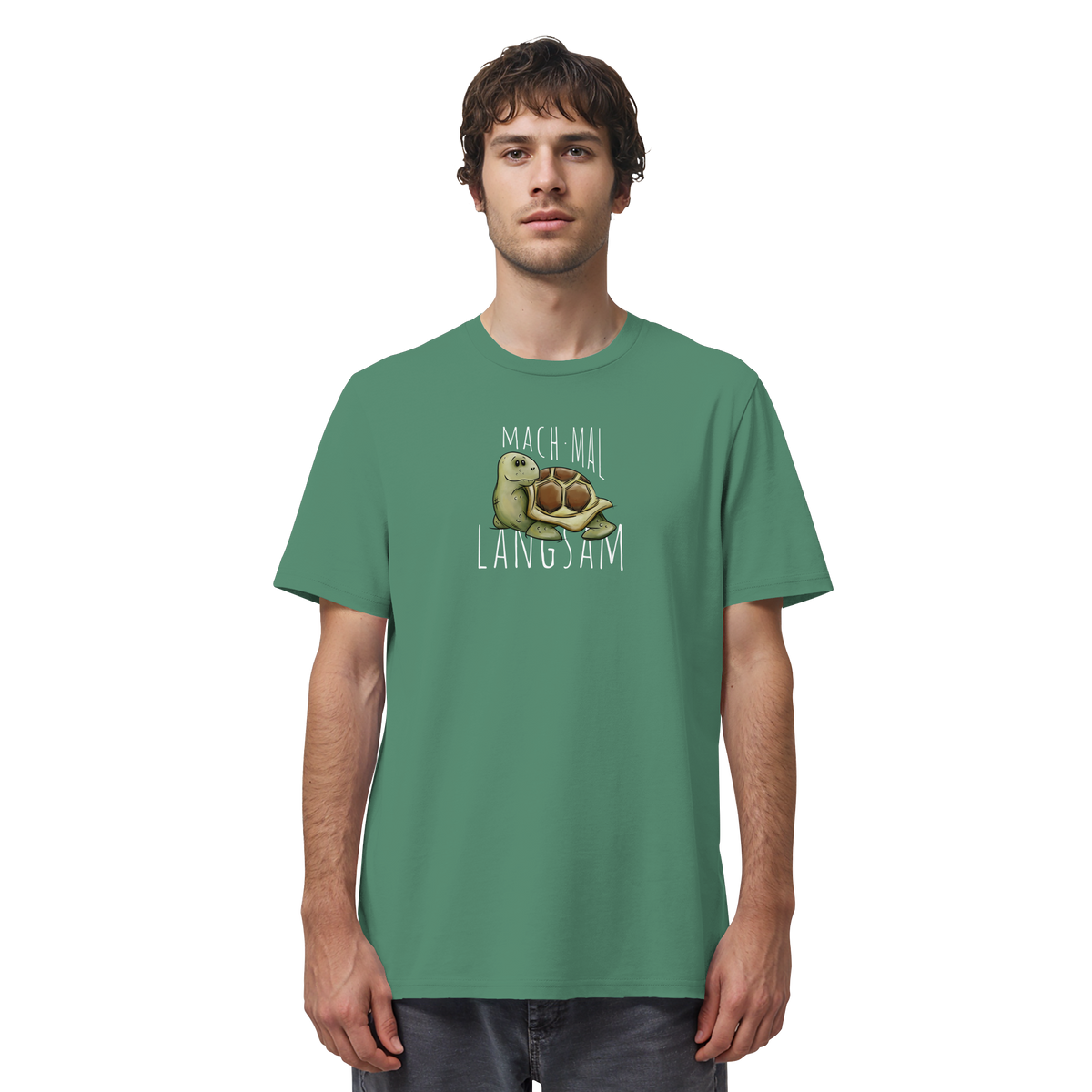Mach mal langsam Schildkröte - Organic Shirt