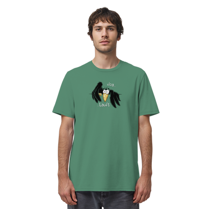 Joa Läuft Krähe gechillter Rabe - Organic Shirt