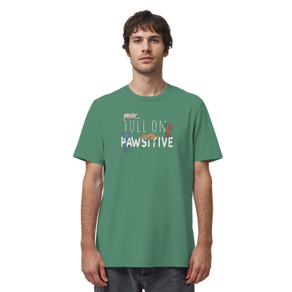 Full On Pawsitive! Gechillte Katzen - Organic Shirt