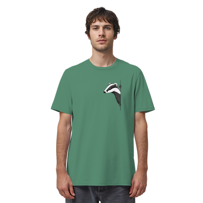 Lässiger Dachs Meister Grimbart - Organic Shirt
