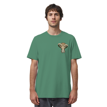 Bockiges Mufflon Widder Schafbock - Organic Shirt