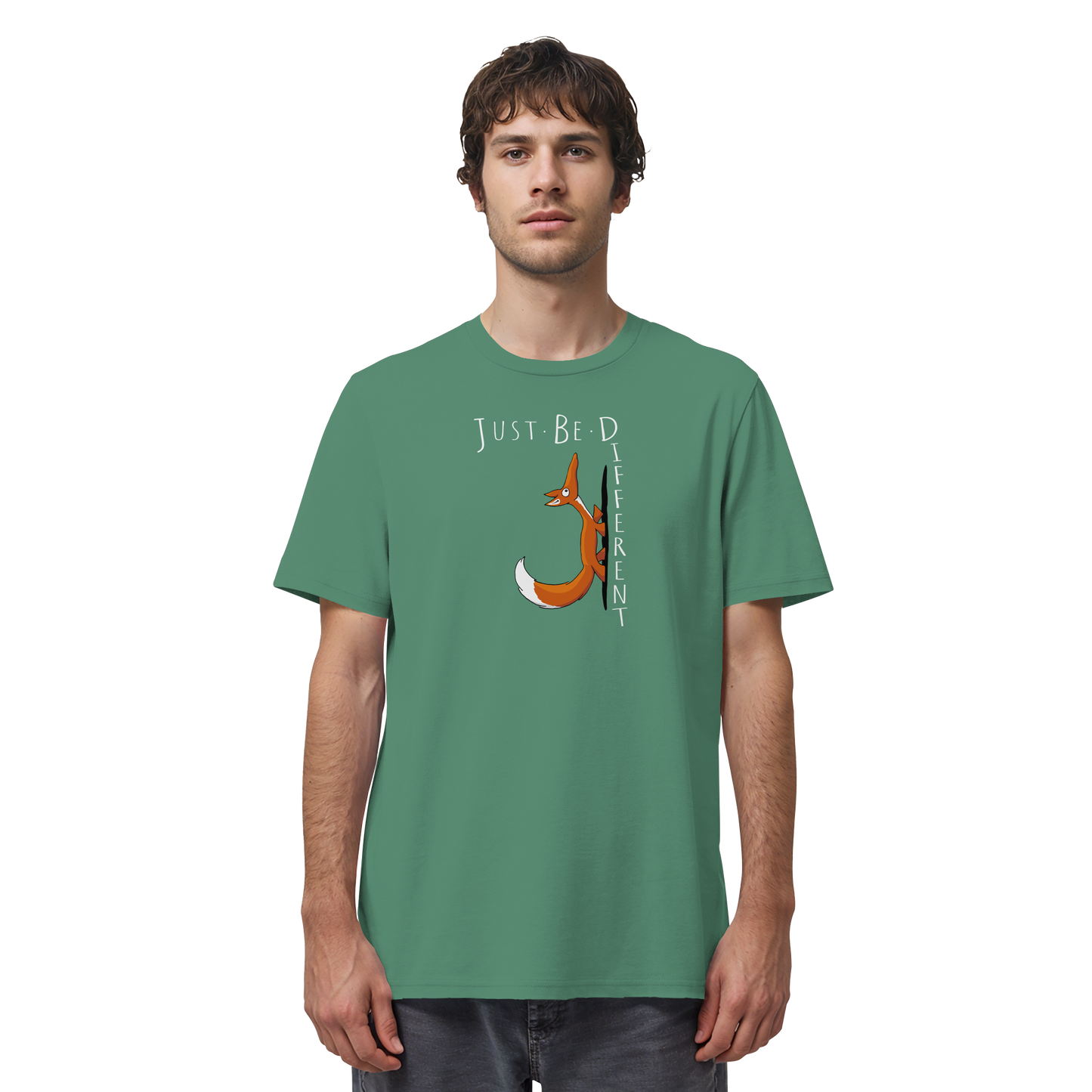 Just Be Different | Sei Anders, kleiner Fuchs - Organic Shirt