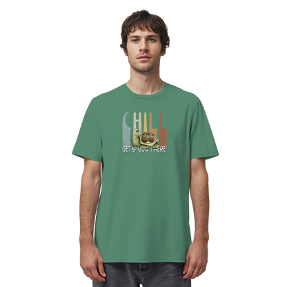 Gechillt gemütliche Schildkröte - Organic Shirt
