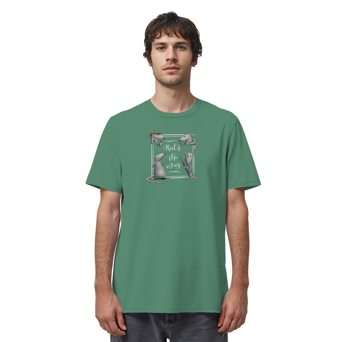 Rat’s The Way Kaffeehaus Ratten - Organic Shirt