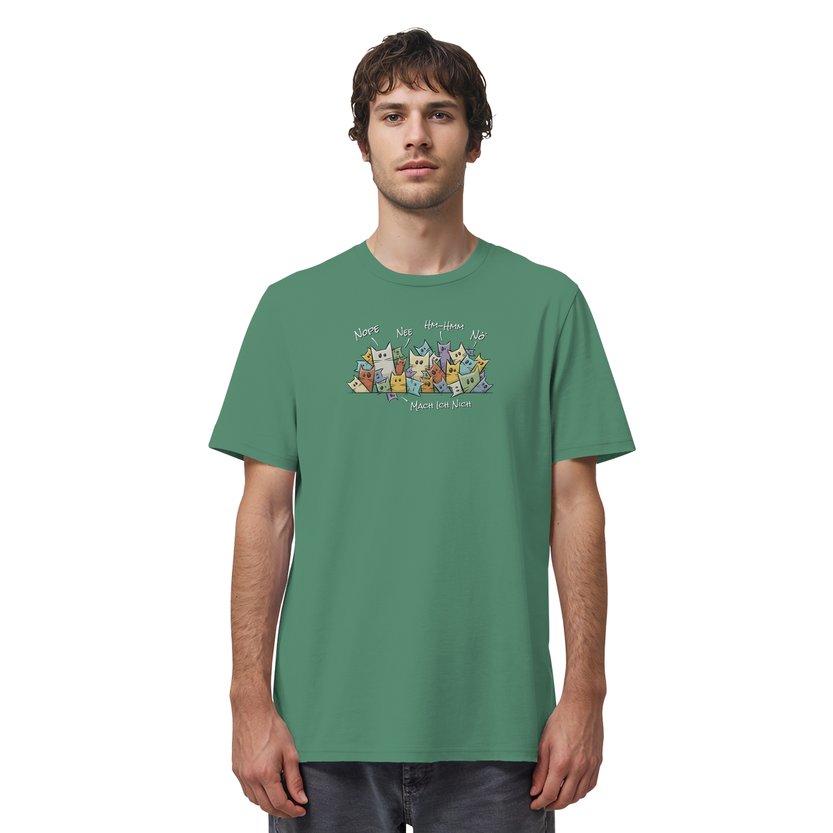 Nope, Nee, Nö Katzen - Organic Shirt