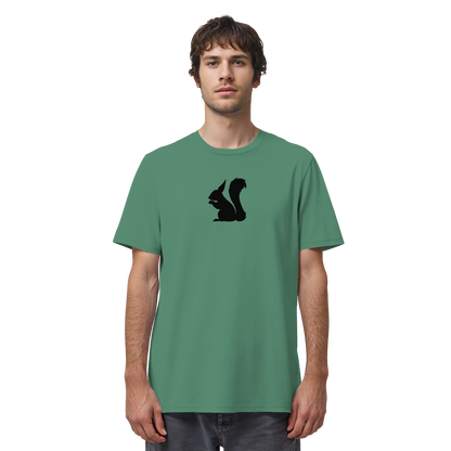 Eichhörnchen Silhouette - Organic Shirt