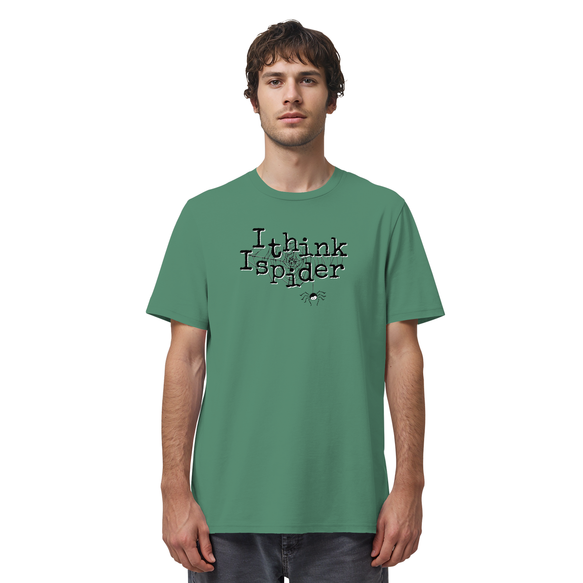 I think I spider - Spinne - Organic Shirt