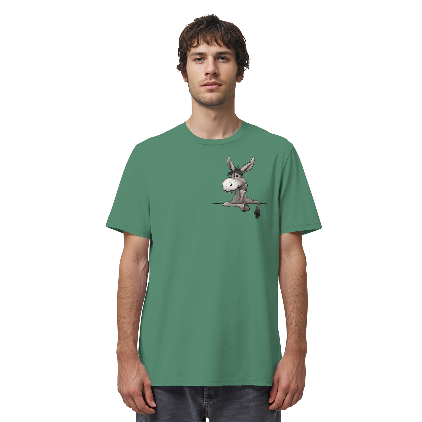 Lustiger lässiger Esel - Organic Shirt