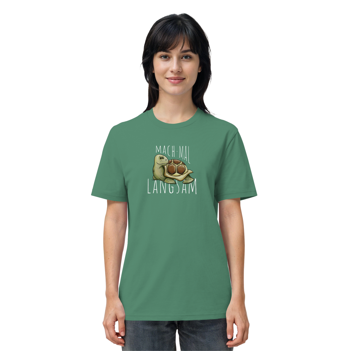 Mach mal langsam Schildkröte - Organic Shirt