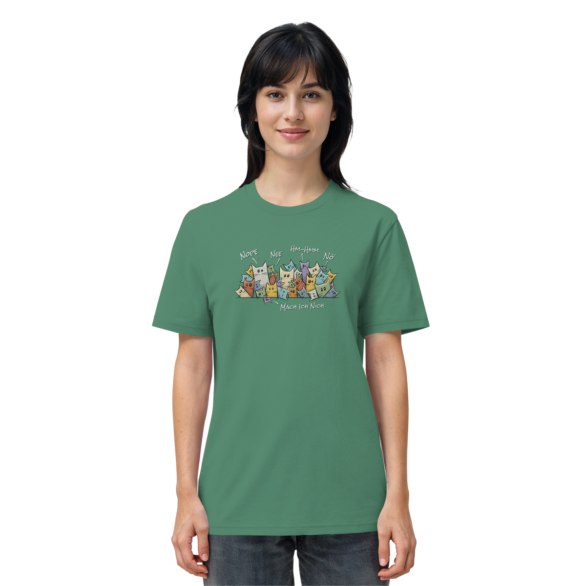 Nope, Nee, Nö Katzen - Organic Shirt