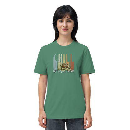 Gechillt gemütliche Schildkröte - Organic Shirt