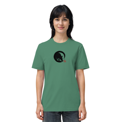 Zen Tapir im japanischen Enso Kreis - Organic Shirt