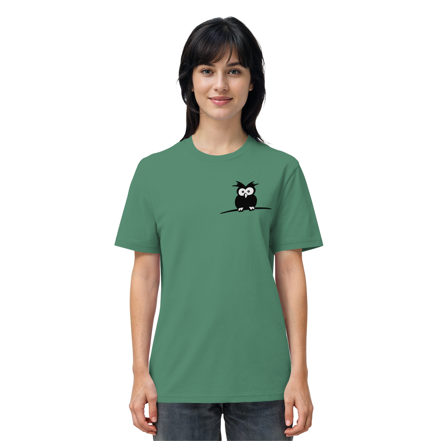 Kleine struppige Eule - Organic Shirt