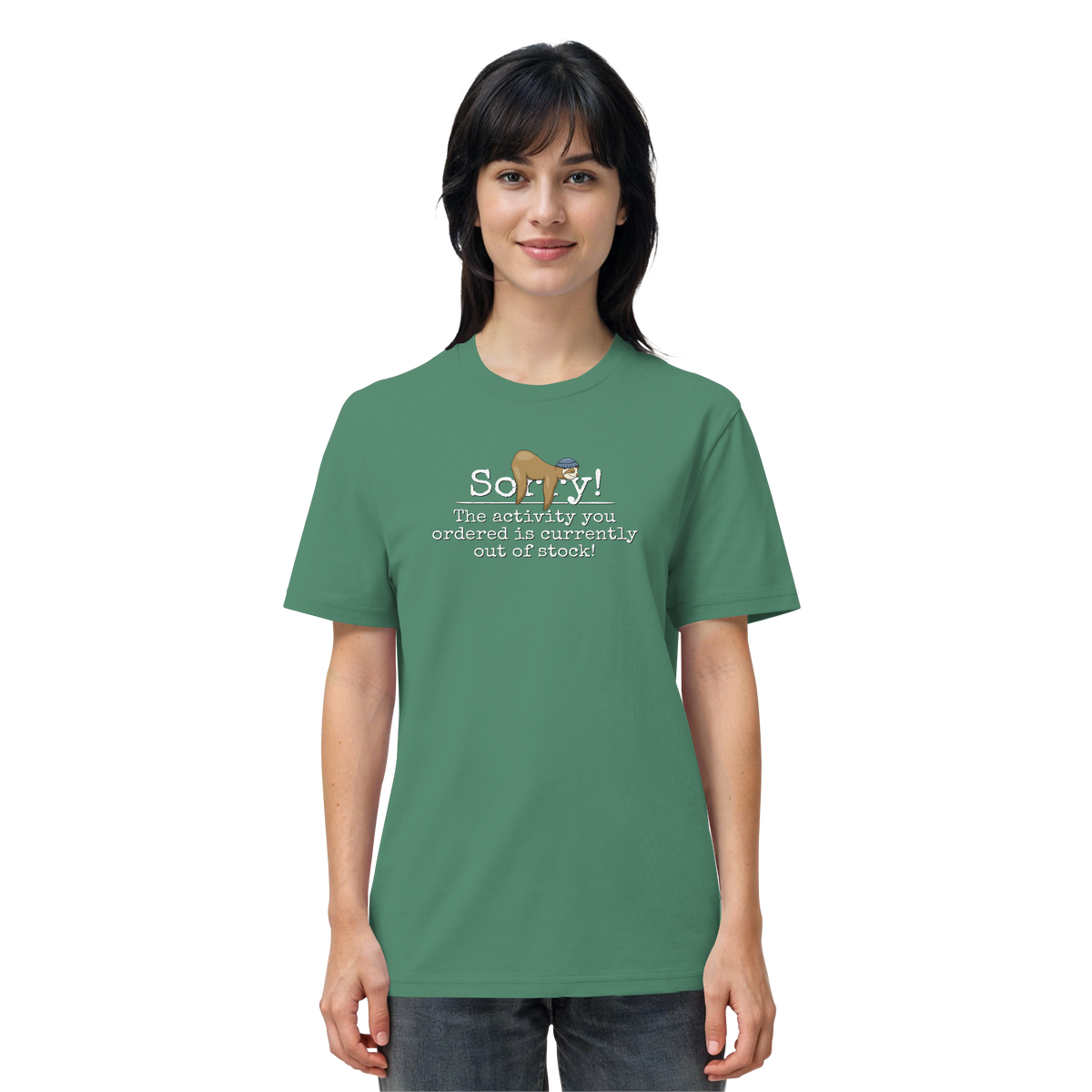 No-Activity Faultier - Organic Shirt