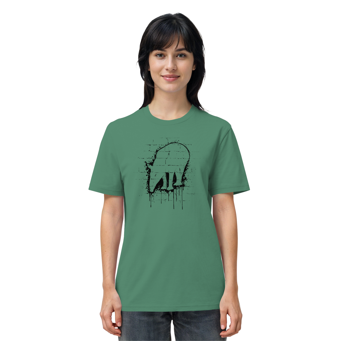 Urban Street Art Tapir Silhouette - Organic Shirt