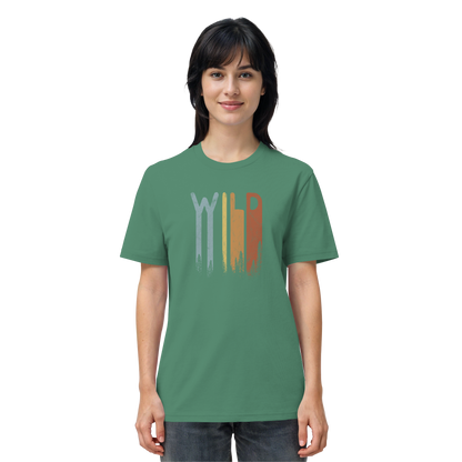 Wild Retro Schriftzug - Organic Shirt