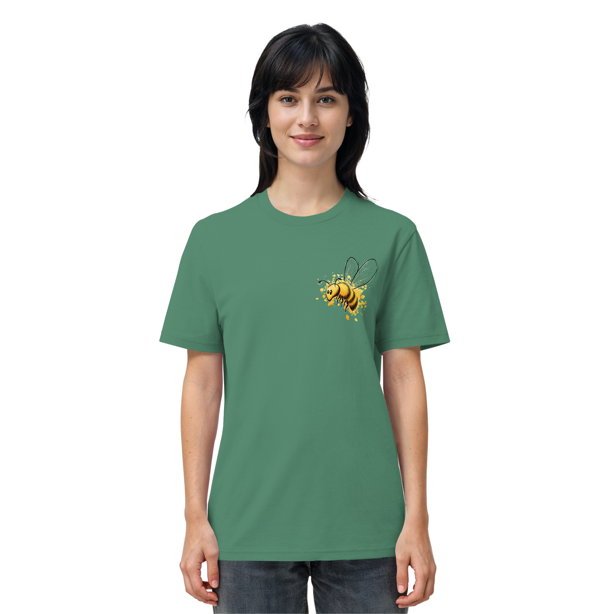 Lässige kleine Honig-Biene - Organic Shirt