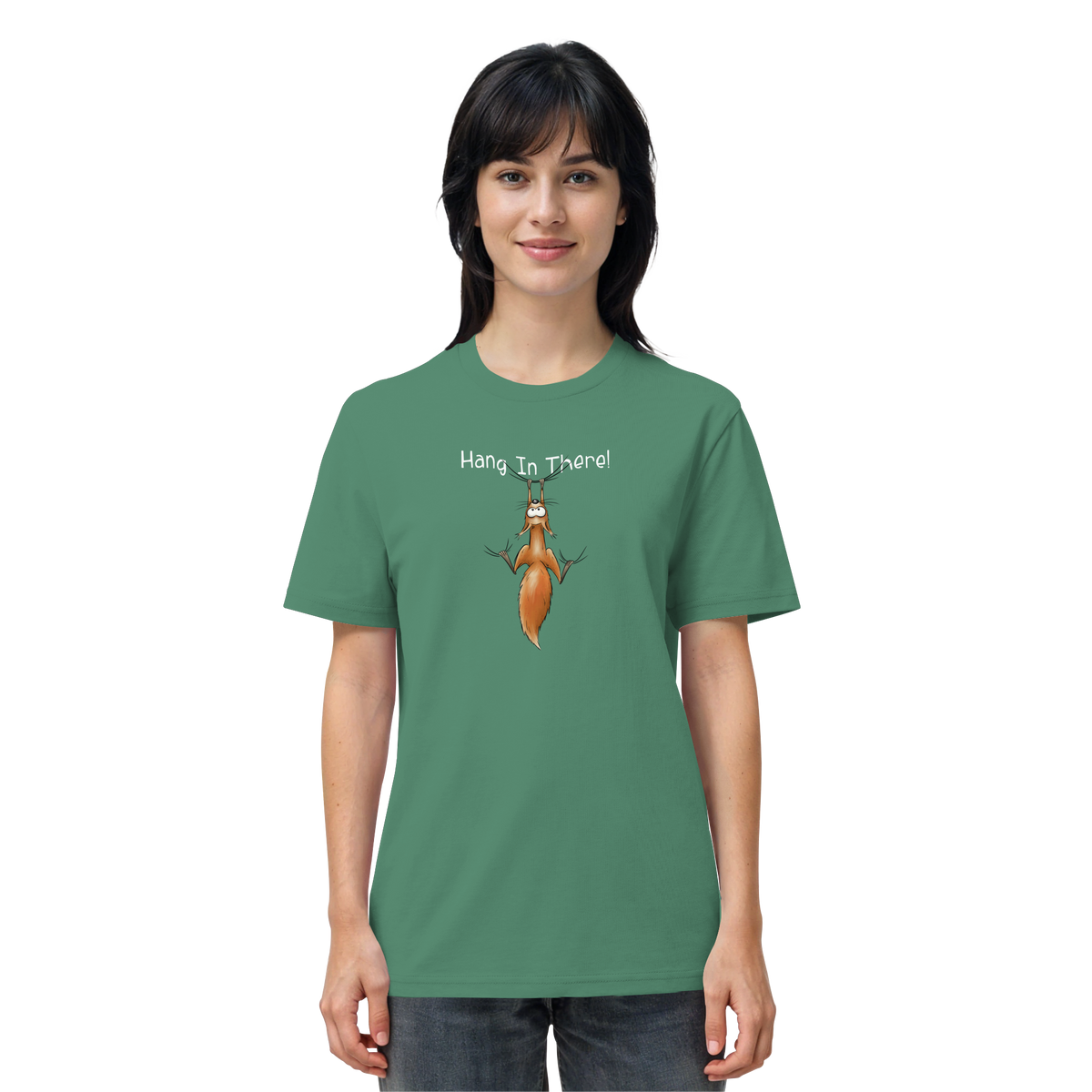 Hang In There | Lässiges Eichhörnchen - Organic Shirt