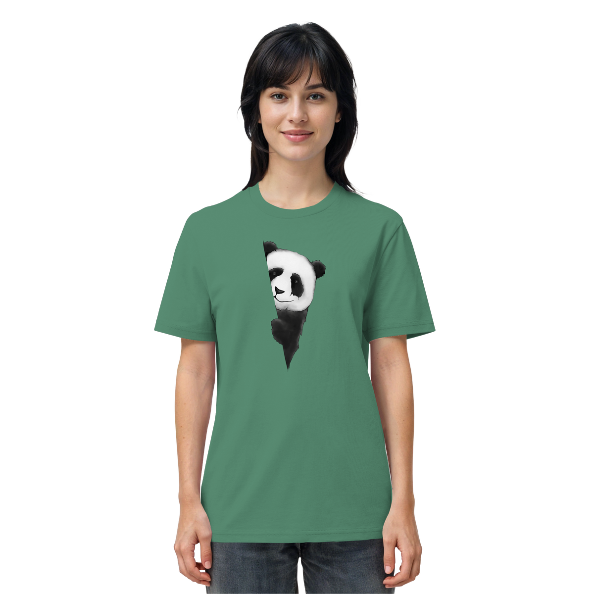 Panda Bär Illustration - Organic Shirt