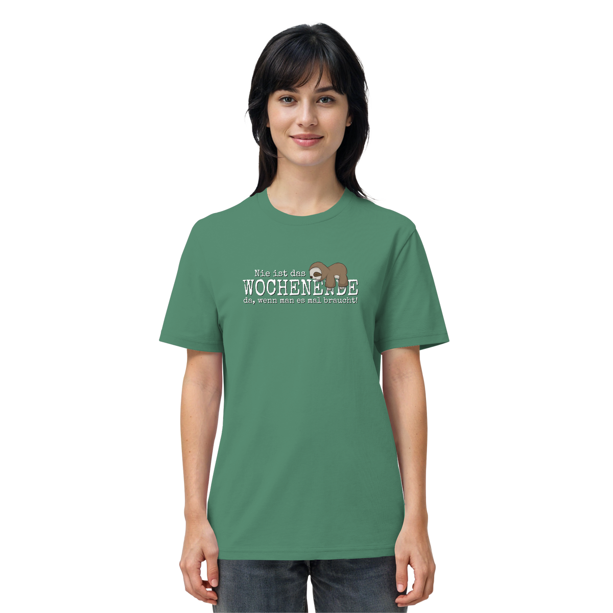 Kawaii Faultier Wochenende - Organic Shirt