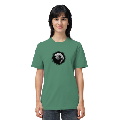 Schwarzer Rabe bei Vollmond  - Organic Shirt