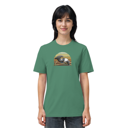 Lässiger Retro Sundown Tapir - Organic Shirt