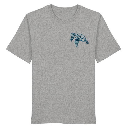 Lässig lustige Wasserschildkröte - Organic Shirt