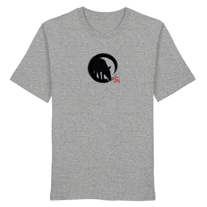 Zen Tapir im japanischen Enso Kreis - Organic Shirt