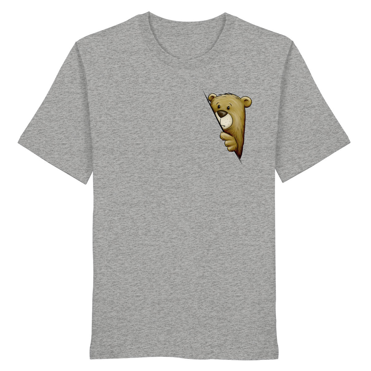 Funky Bär Illustration - Organic Shirt
