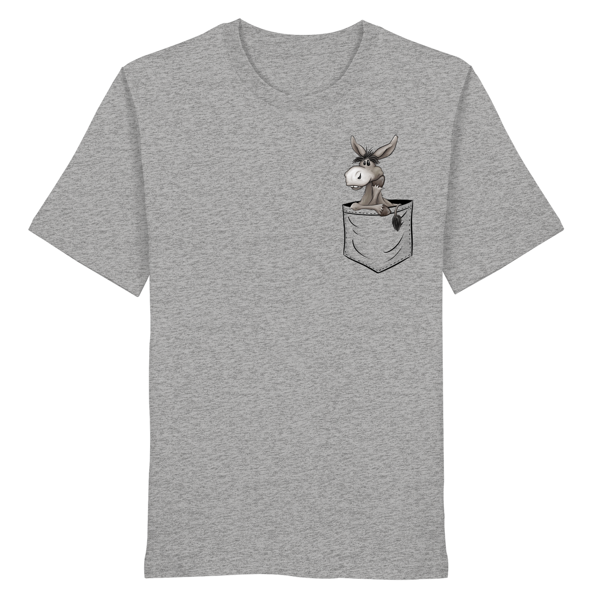 Bockiger Esel in Deiner Tasche - Organic Shirt