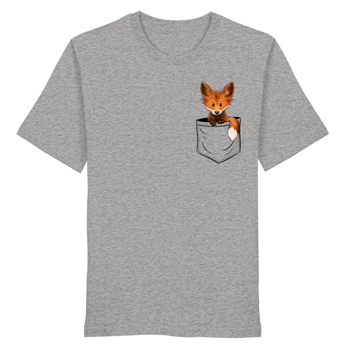 Funky Fuchs in der Tasche - Organic Shirt