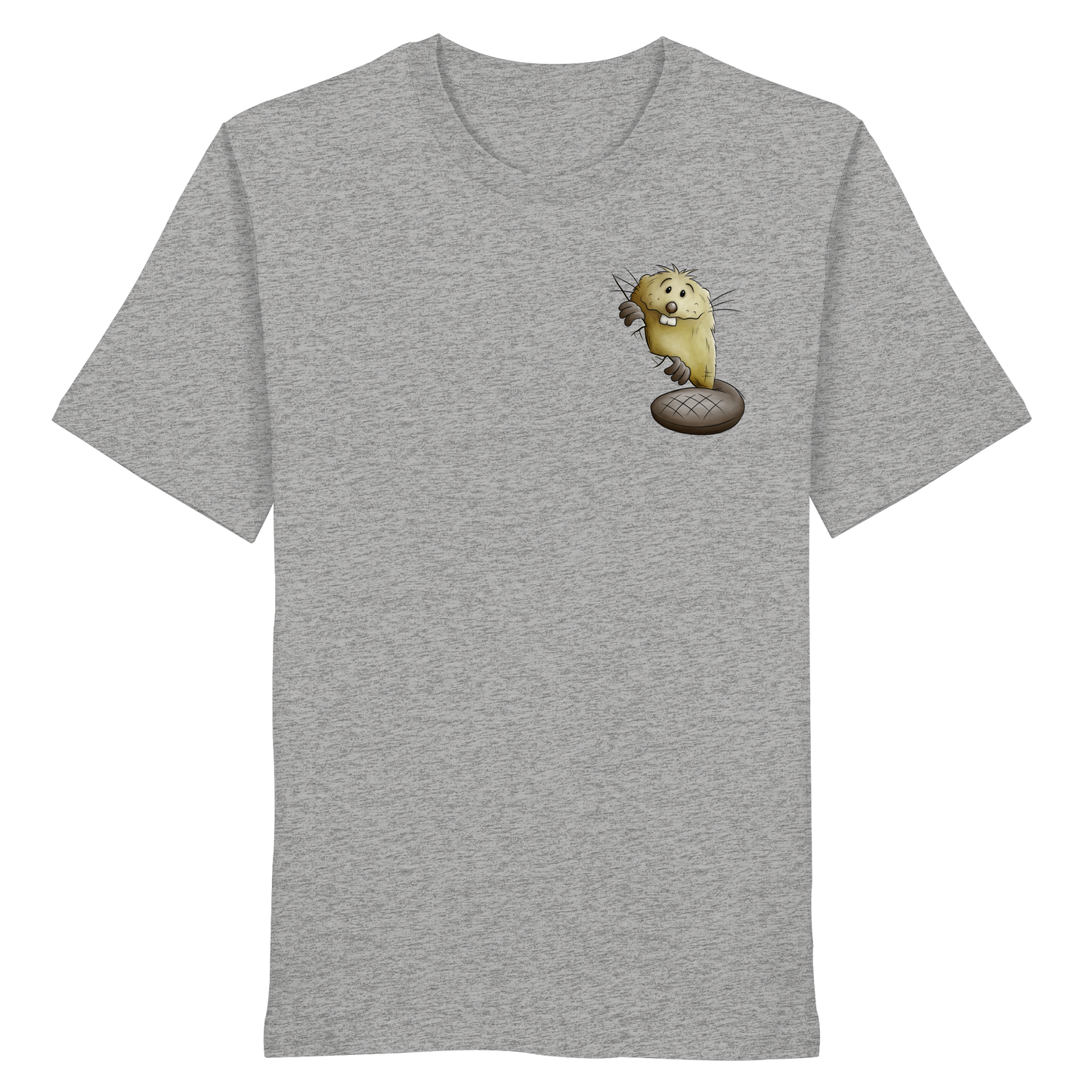 Lustiger frecher Biber - Organic Shirt