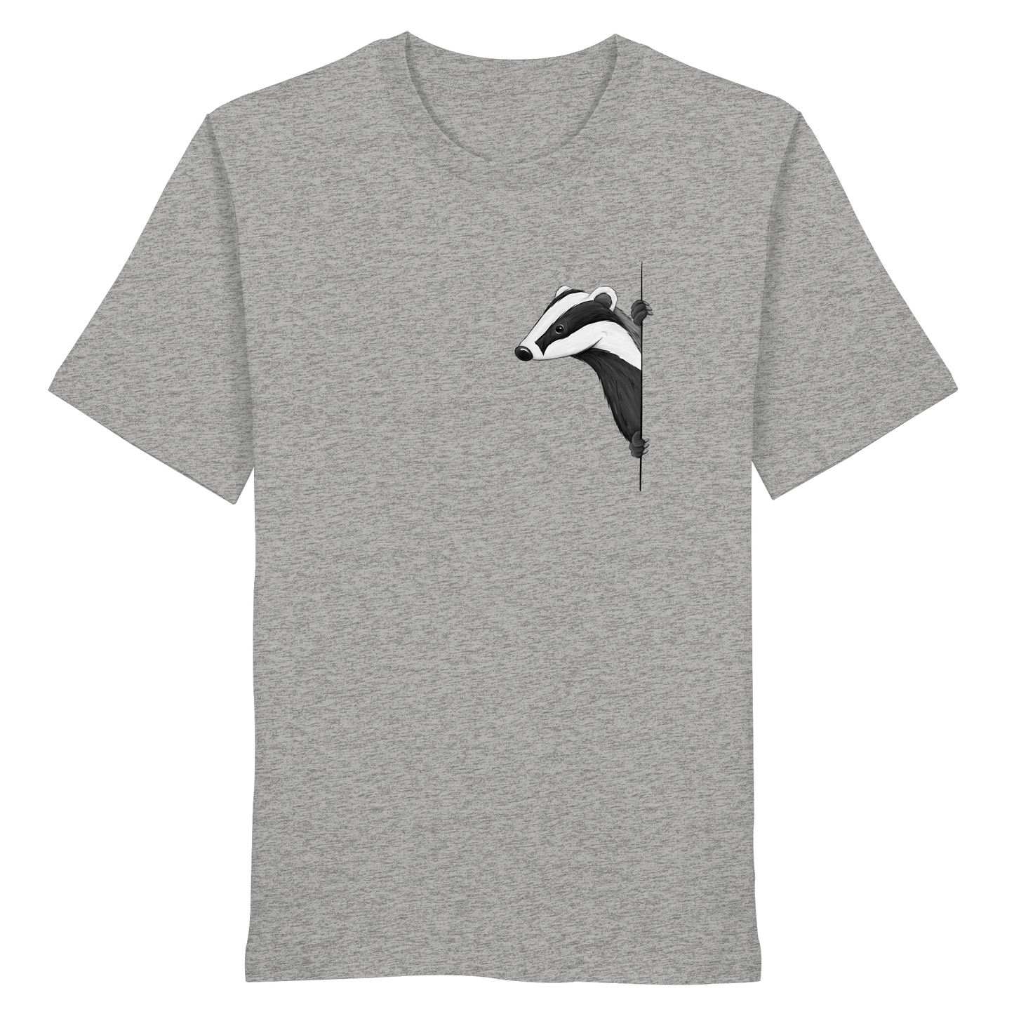 Lässiger Dachs Meister Grimbart - Organic Shirt