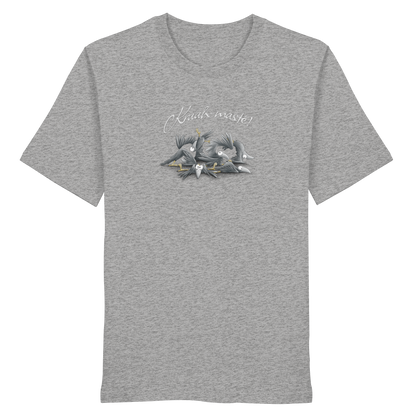 Kraah-masté! Yoga Raben Krähen - Organic Shirt