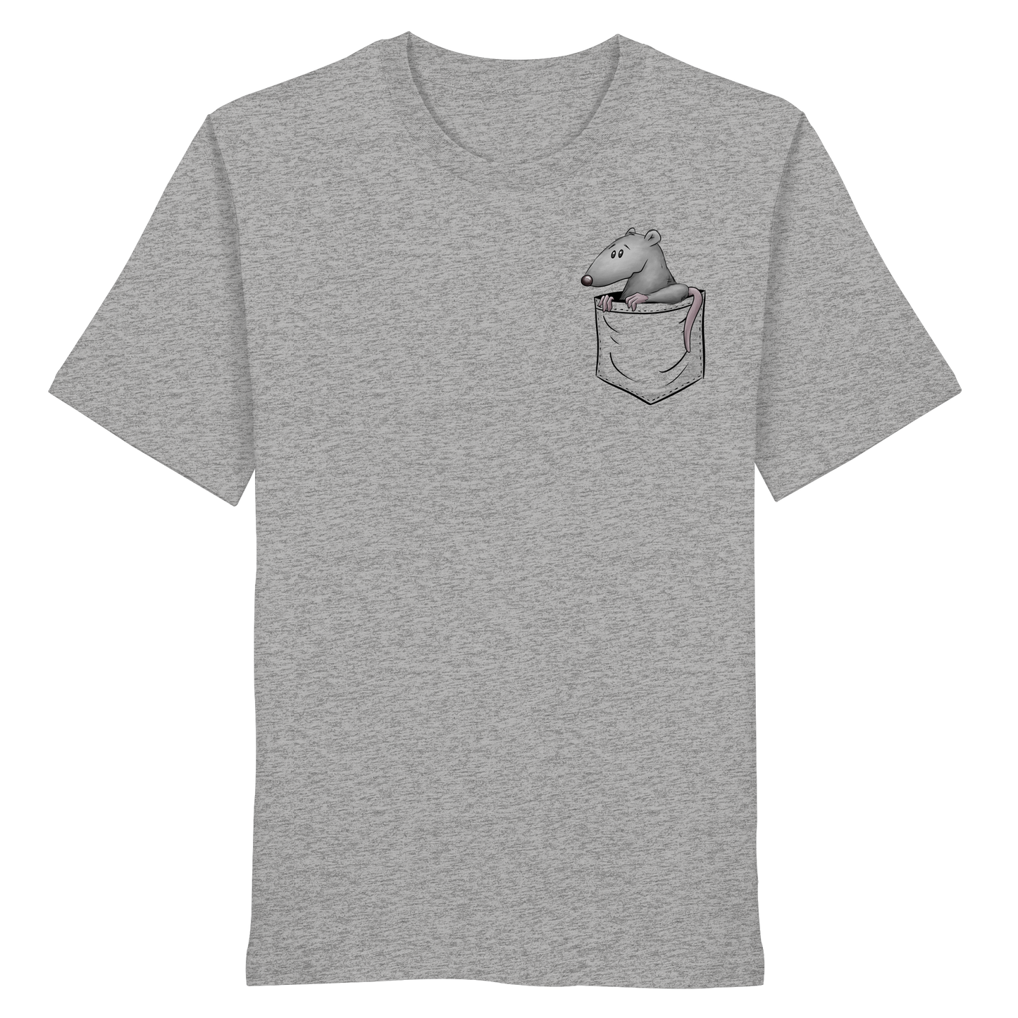 Kleine Ratte in der Tasche - Organic Shirt