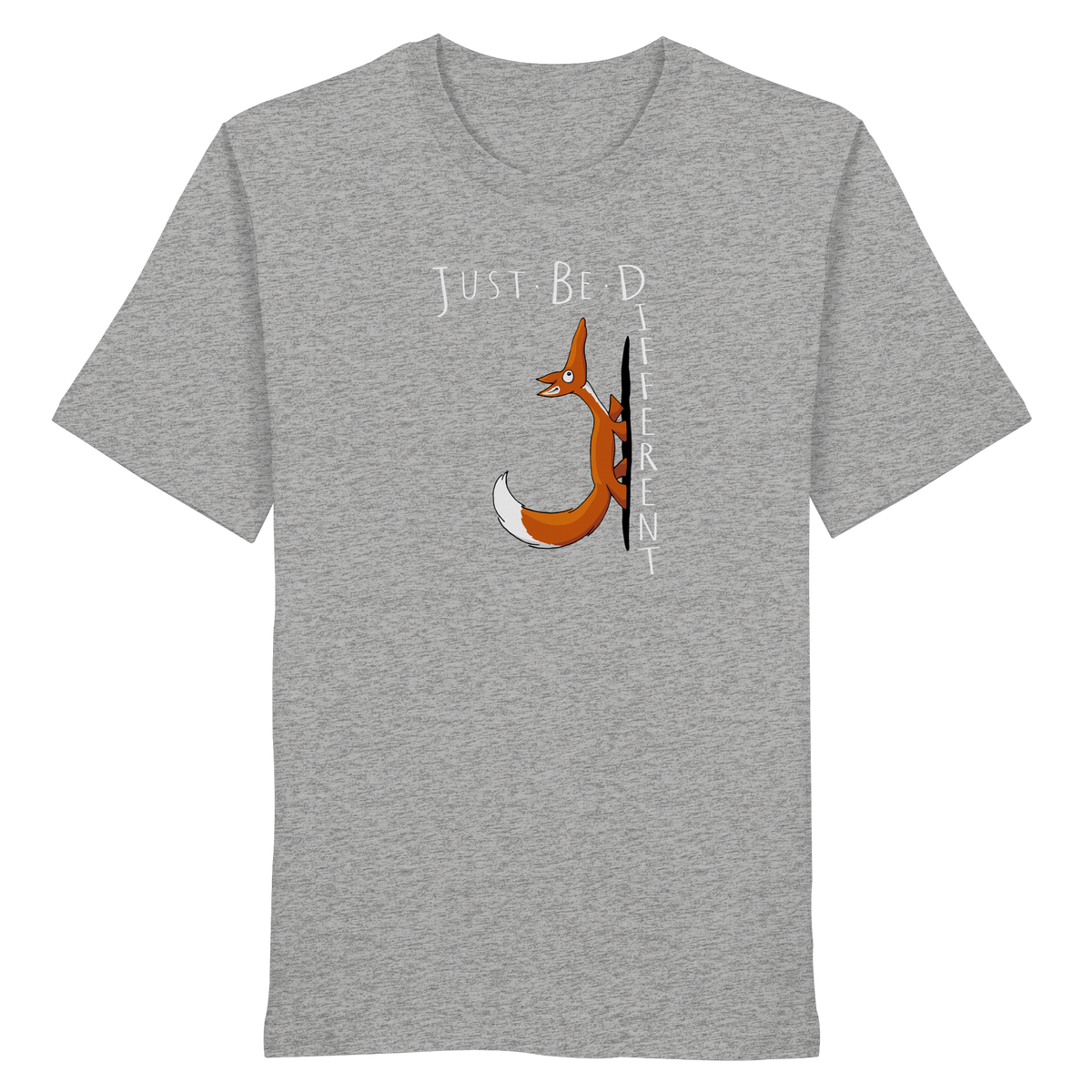 Just Be Different | Sei Anders, kleiner Fuchs - Organic Shirt