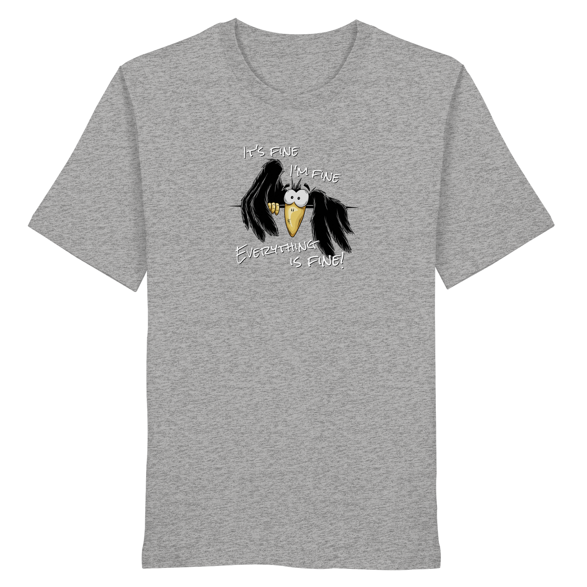 I’m Fine Rabe | Alles Gut Krähe - Organic Shirt