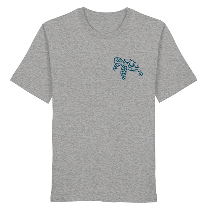 Lässig lustige Wasserschildkröte - Organic Shirt
