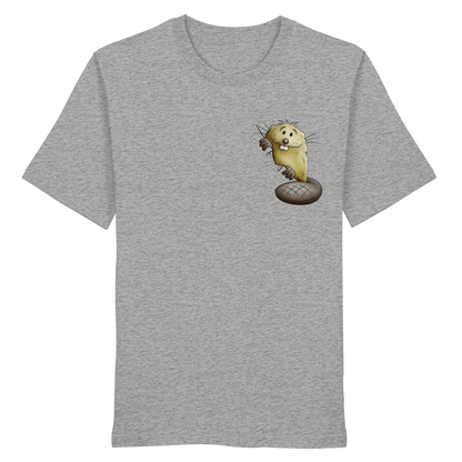 Lustiger frecher Biber - Organic Shirt