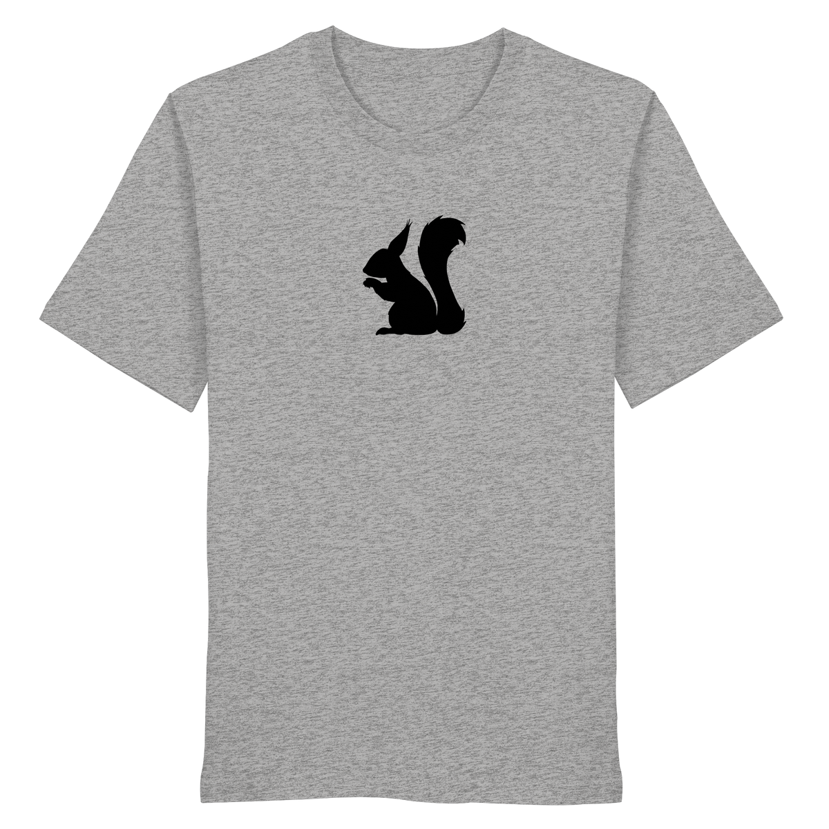 Eichhörnchen Silhouette - Organic Shirt